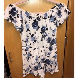 Kendall & Kylie Pacsun floral romper